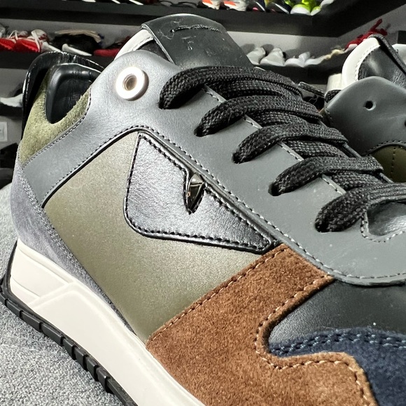 🛑SOLD🛑🌴FENDI MONSTER TRAINER SNEAKER ‘SUEDE’🌴 - Picture 5 of 11